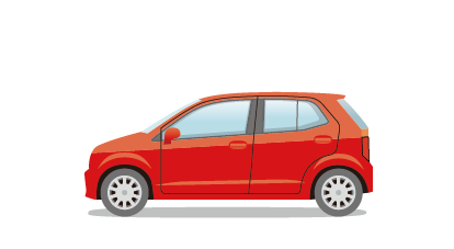 軽自動車のイラスト
